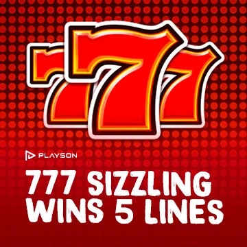 Imagem do jogo 777 Sizzling Wins: 5 Lines