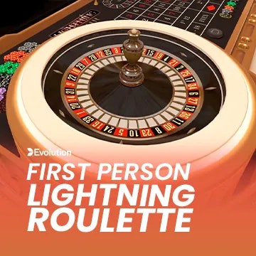 Imagem do jogo First Person Lightning Roulette