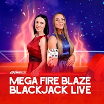 Mega Fire Blaze Blackjack Live