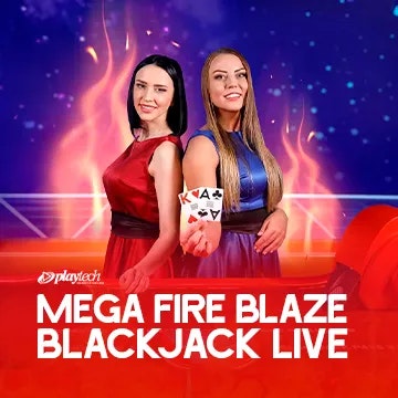Imagem do jogo Mega Fire Blaze Blackjack Live