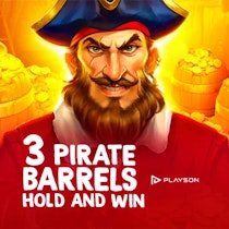 3 Pirate Barrels: Hold and Win