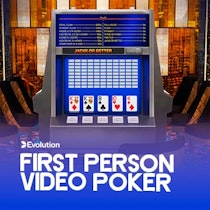 First Person Video Poker