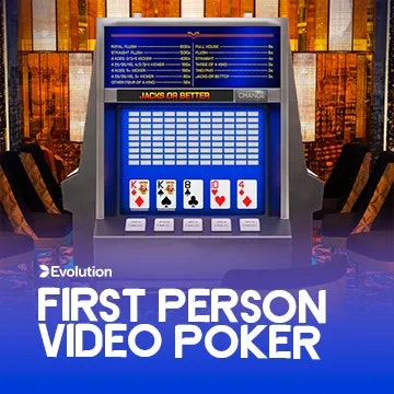 Imagem do jogo First Person Video Poker