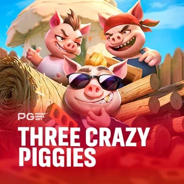 Imagem do jogo Three Crazy Piggies